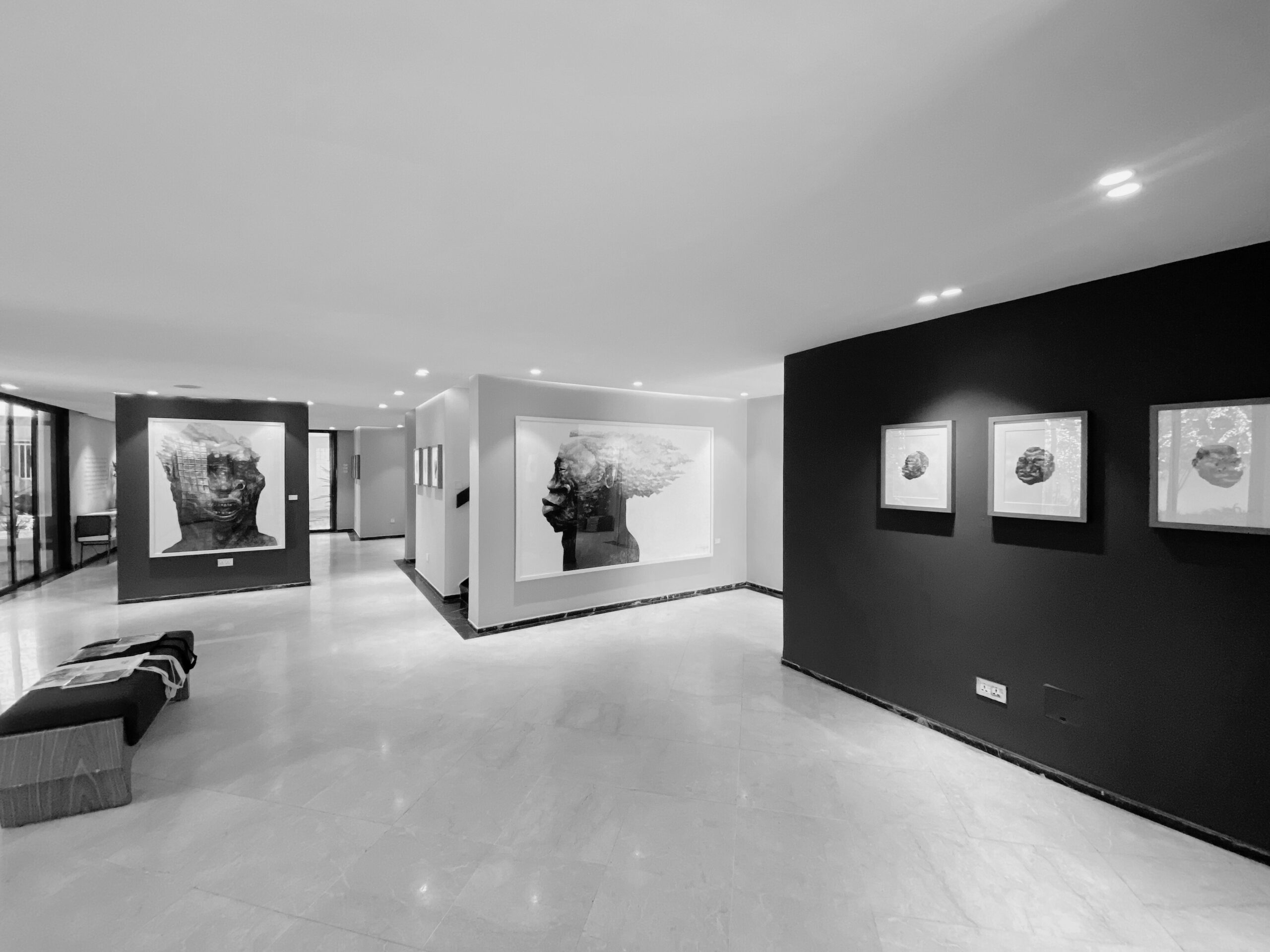 Installation view of Marks of Our Future Past.